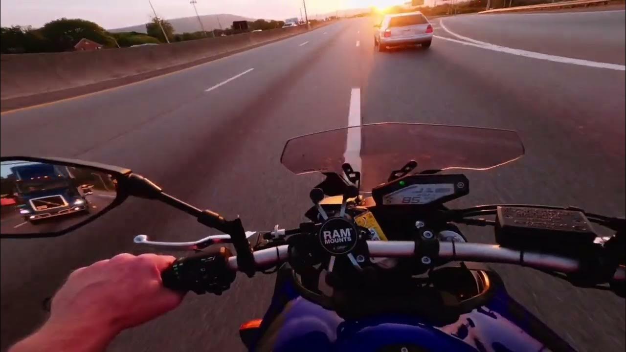 can you ride a bike on the motorway