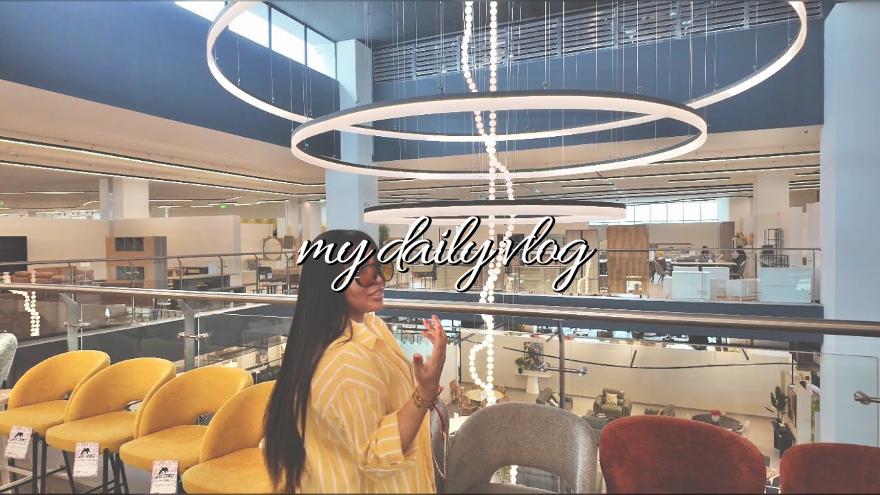 Daily Vlog | Home decor shopping | Exploring one of the biggest shopping Mall in Lagos 