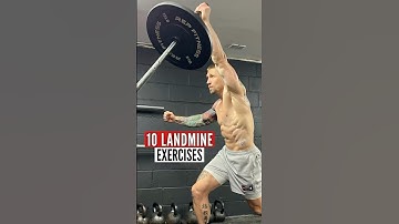 My top 10 landmine exercises for you to level up your routines! #functionaltraining