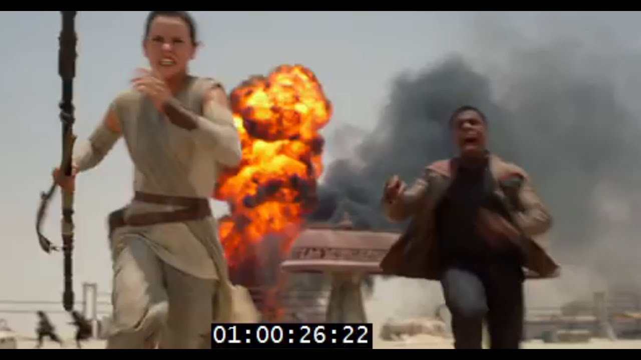 Star Wars DVD Clip: Daisy Ridley, John Boyega on the run