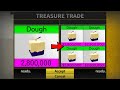 1 dough to 4 dough in blox fruits huge trades 