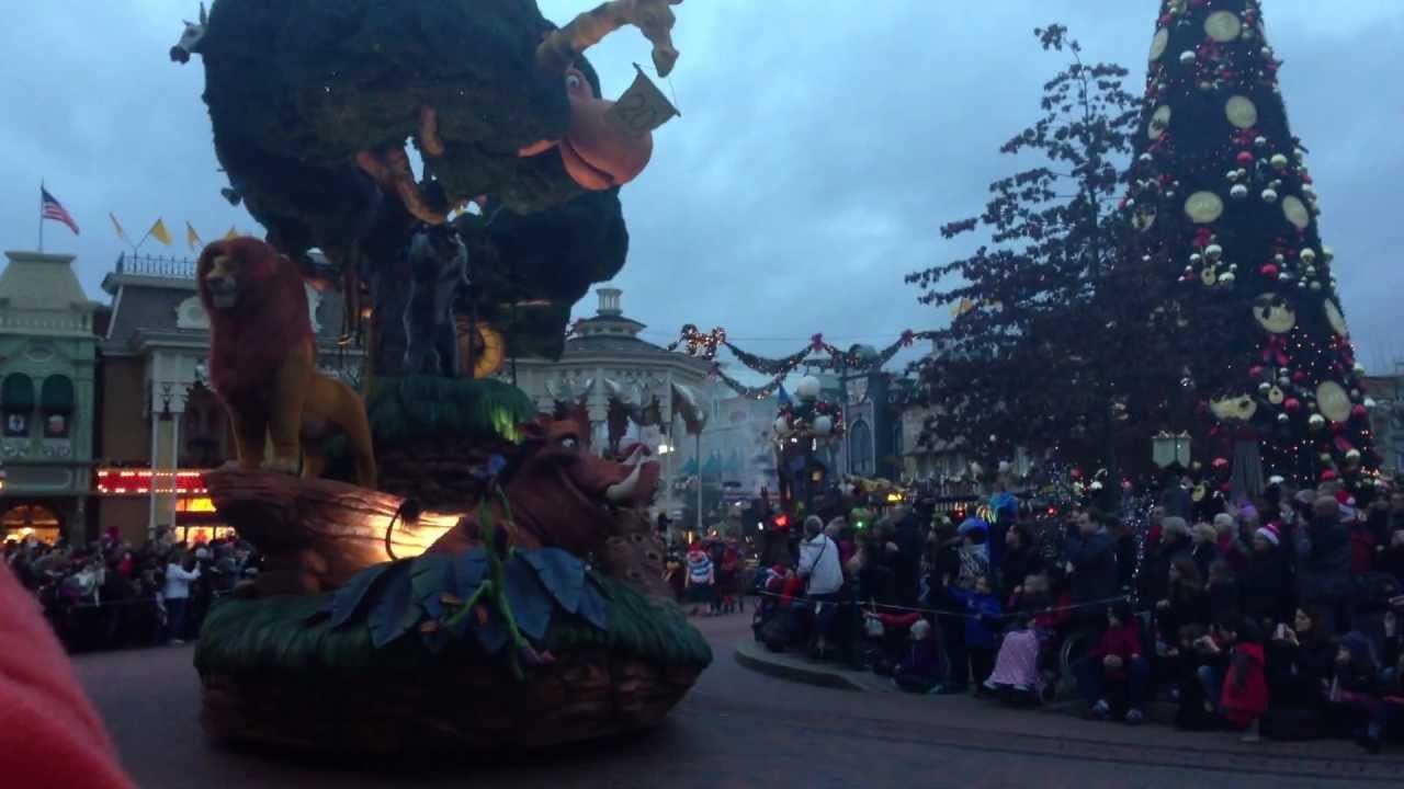 Disney Magic On Parade! - Disneyland Paris Christmas 2012