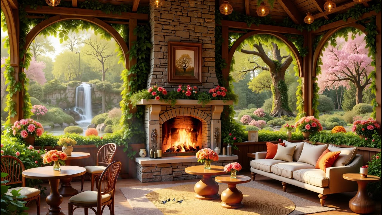 Spring Morning Jazz Ambience ☕ Calm Instrumental Jazz for Study & Work