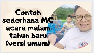 contoh sederhana mc acara malam tahun baru versi umum