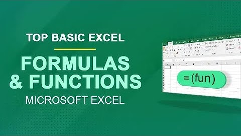 Excel Formulas Sum, Average,Count All in One video | Microsoft Excel Formula Tab #excelformula 