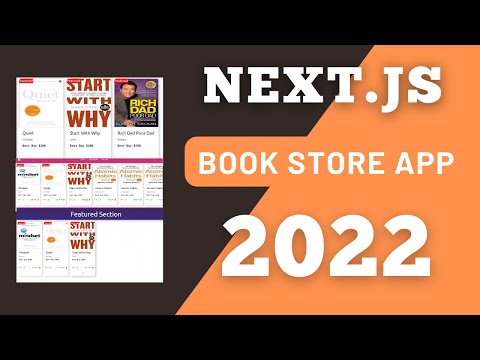 📕Build a Book Store App With Next.JS MongoDB Rest Api | NextJS Project |  React, Material UI