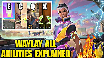 Waylay All Abilities Explained | NEW AGENT WAYLAY IS SO BROKEN! | VALORANT New Agent