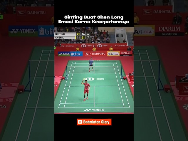 Kecepatan Ginting Bikin Pusing.. #badminton #anthonyginting #shorts #bulutangkis #badmintonindonesia class=