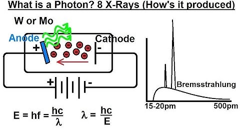Particle Physics (24 of 41) What is a Photon? 8. How Are X-Rays Produced?