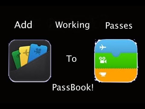 How to add Working Passes/Cards to PassBook in iOS 8