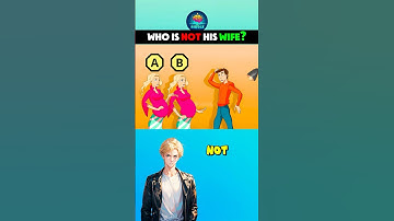 Who is not his wife?   #riddlechallenge #riddleoftheday #enigma #logicpuzzles #riddle #brainteasers