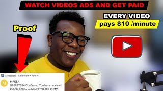 HOW TO EARN KSH 1400 PER VIDEO WATCHING ADS USING YOUR PHONE|make money online in kenya screenshot 4