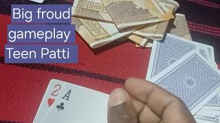 Teen Patti Flash Gameplay Hindi 4 Players Table Winning Trick