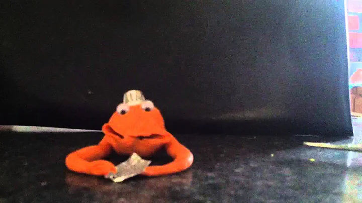 Gum!  Clay stop motion