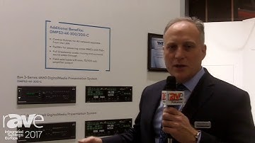 ISE 2017: Crestron Presents 3-Series DigitalMedia Presentation System
