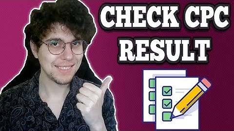 Hoe u het CPC-examenresultaat kunt controleren