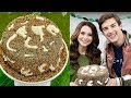 DINOSAUR FOSSIL CAKE ft MatPat! - NERDY NUMMIES