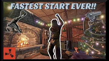 RUST- DECAYED BASE gives me the FASTEST START!! (rust solo)