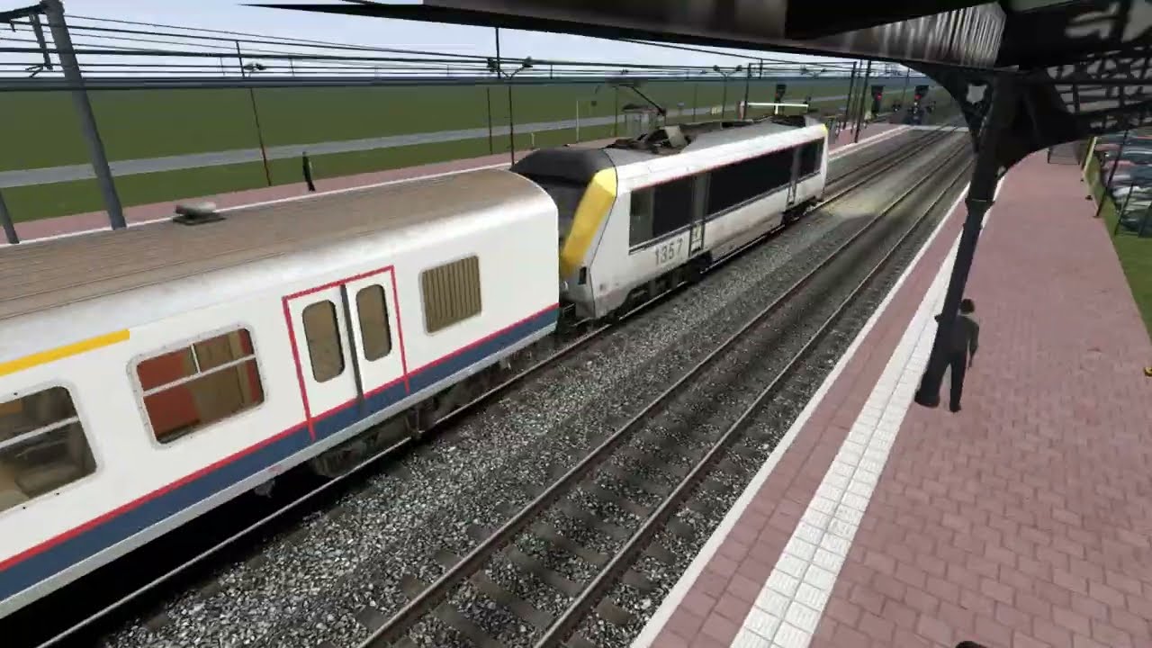 Train Simulator 2022 | 64BIT | Alstom HLE1357 | M4m Newlook | Sktrains | Dadizele Map