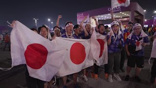 Coupe du monde 2022: les supporters du Japon fêtent la qualification pour les 8es | AFP