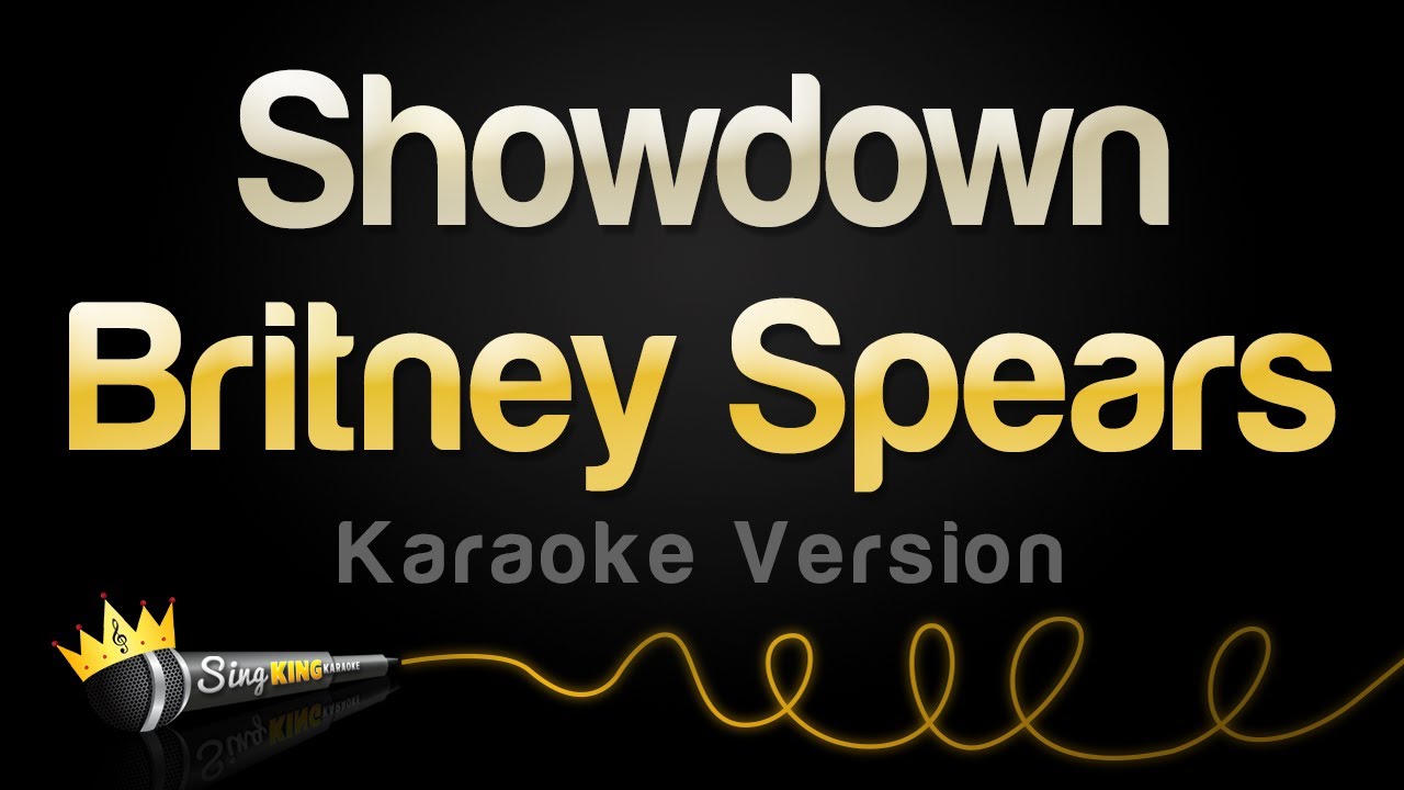 Britney Spears - Showdown (Karaoke Version)