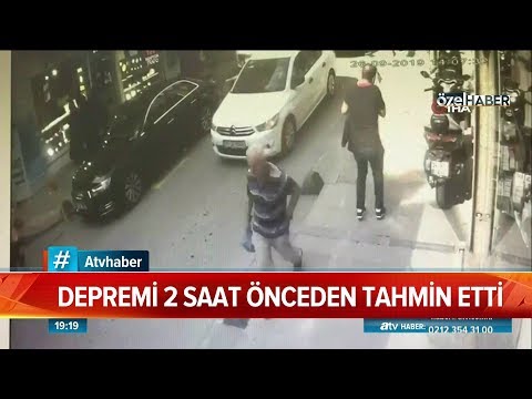 Depremi 2 saat önceden tahmin etti - Atv Haber 13 Ocak 2020