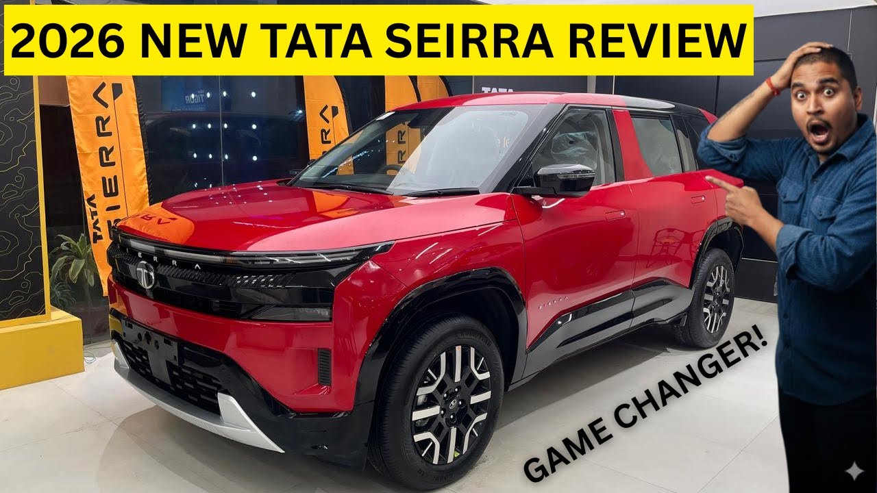 2026 Tata Sierra Review 🔥 Price, Features, Mileage & Worth Buying? | 2026 Tata Seirra Pure Plus