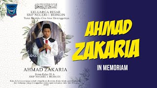 Ahmad Zakaria In Memoriam