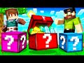 SCAMMING with MYSTERY BOXES in Minecraft!