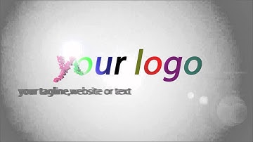 3D Particles Logo reveal