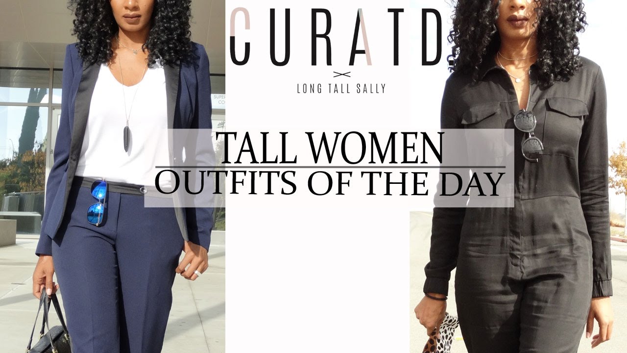 Business And Casual Outfits Of The Day For Tall Women Curatd X Long Tall Sally Youtube