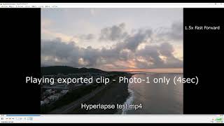 DJI Lito X1 - ShotCut process for Hyperlapse using 4030px photo does not work – Aug 23 DJI Lito X1 - ShotCut process for Hyperlapse using 4030px photo does not work – Aug 23