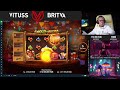ВИТУС КАЗИНО СТРИМ ОНЛАЙН🔥VITUSS BRITVA CASINO ПРЯМАЯ ТРАНСЛЯЦИЯ. Слоты, бонус бай