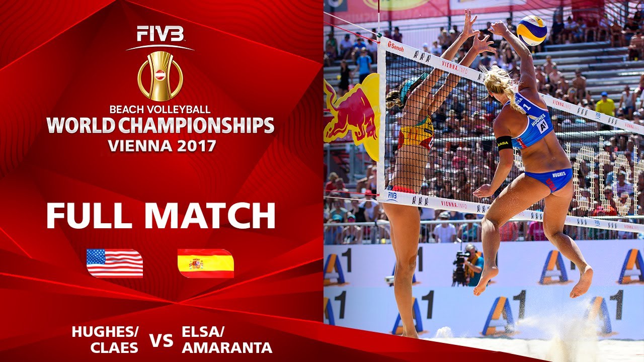 Hughes/Claes vs. Elsa/Amaranta - FULL MATCH | Beach Volleyball World Champs Vienna 2017