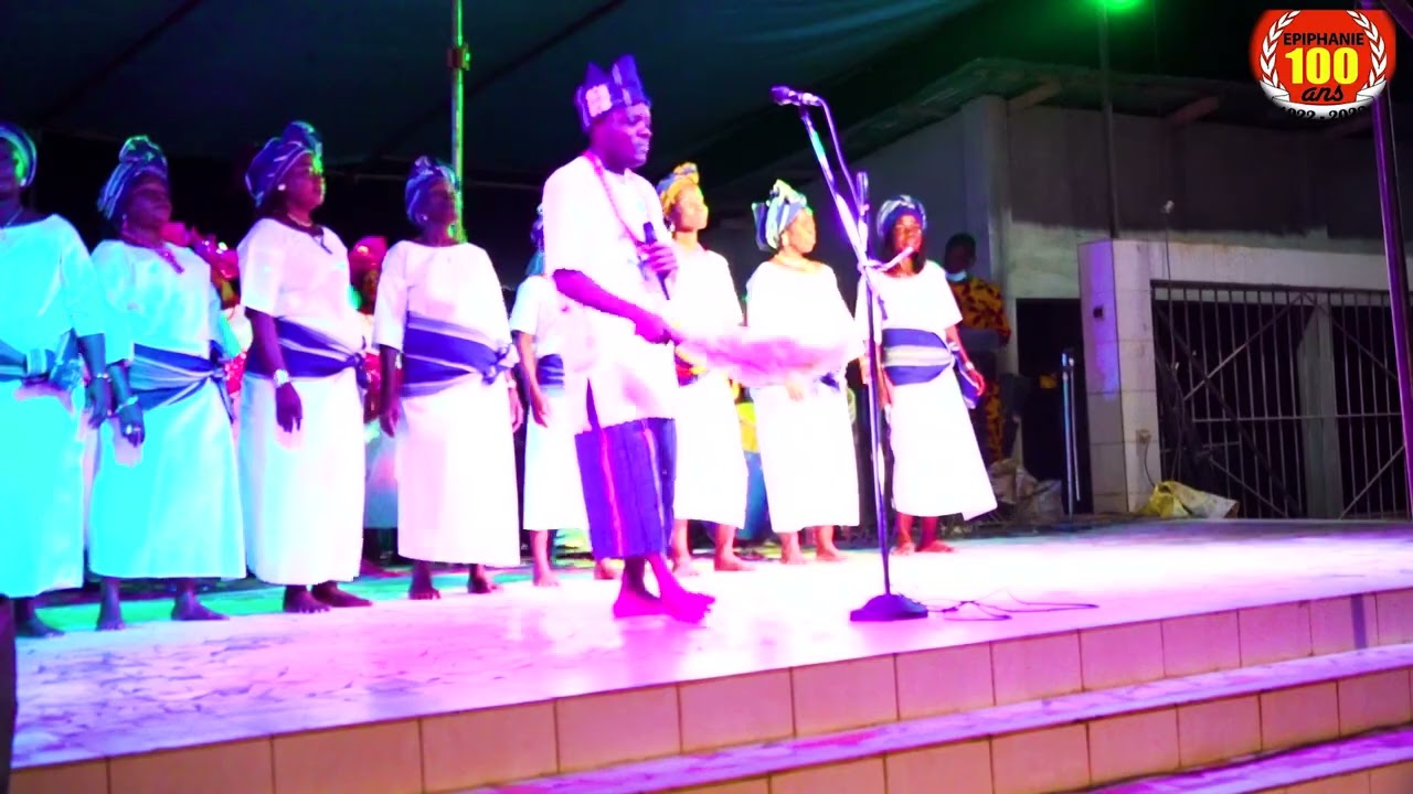 Concert inoubliable des 100 ans de Epiphanie inculturée au Bénin. Voici les  talents des choristes