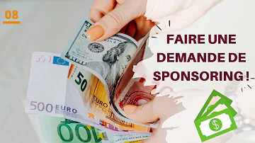 Comment convaincre de se faire sponsoriser ?