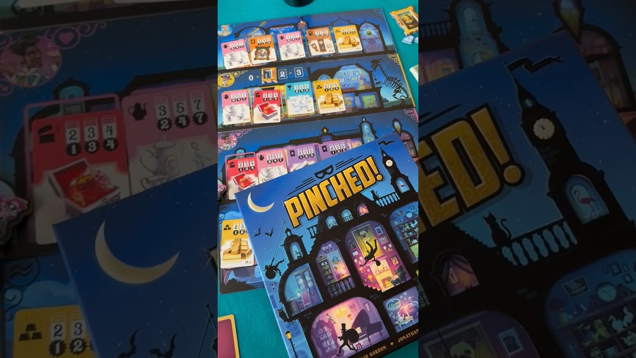 Pinched! Preview: Getting Heisty On It! 🕵️‍♂️ (Board Games Direct)