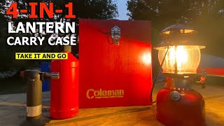 How to make a custom Lantern Carry Case  Holds the lantern, fuel, funnel + spare parts / Free plans