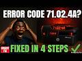 HP Printer Error Code 71.02.4A? Fix It in 4 Steps Before Replacing Anything (2026)