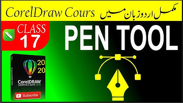 How to Use Pen Tool In CorelDraw 2020 /# 17 / Free Training in Urdu /Handi
