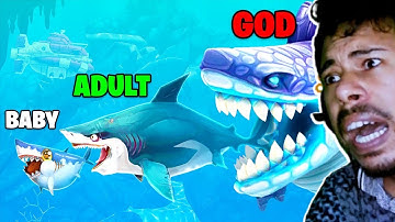 NOOB vs PRO vs HACKER In HUNGRY SHARK EVOLUTION! | Subroto Gaming | The Bangla Gamer | Sokher Gamer