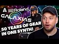 Roland galaxias  50 years of roland gear in one super instrument plugin