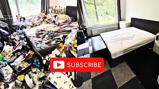 THE MOST SATISFYING BEDROOM CLEAN YOU'VE EVER WATCHED | For Free
