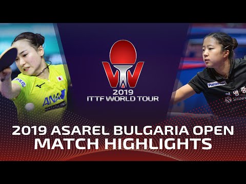 Mima Ito vs Shin Yubin | 2019 ITTF Bulgaria Open Highlights (R32)