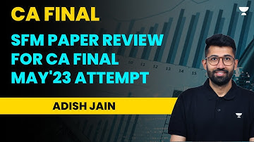 Review of SFM CA Final May