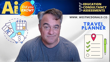 You can use ChatGPT and plugins for travel planning??