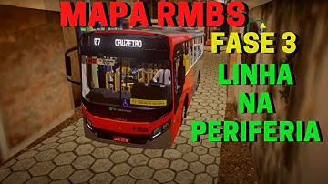 🔴Proton Bus Simulator Mapa RMBS Fase 3 Linha 07 Barreiros - Bolsão | Melhor Simulador de Ônibus