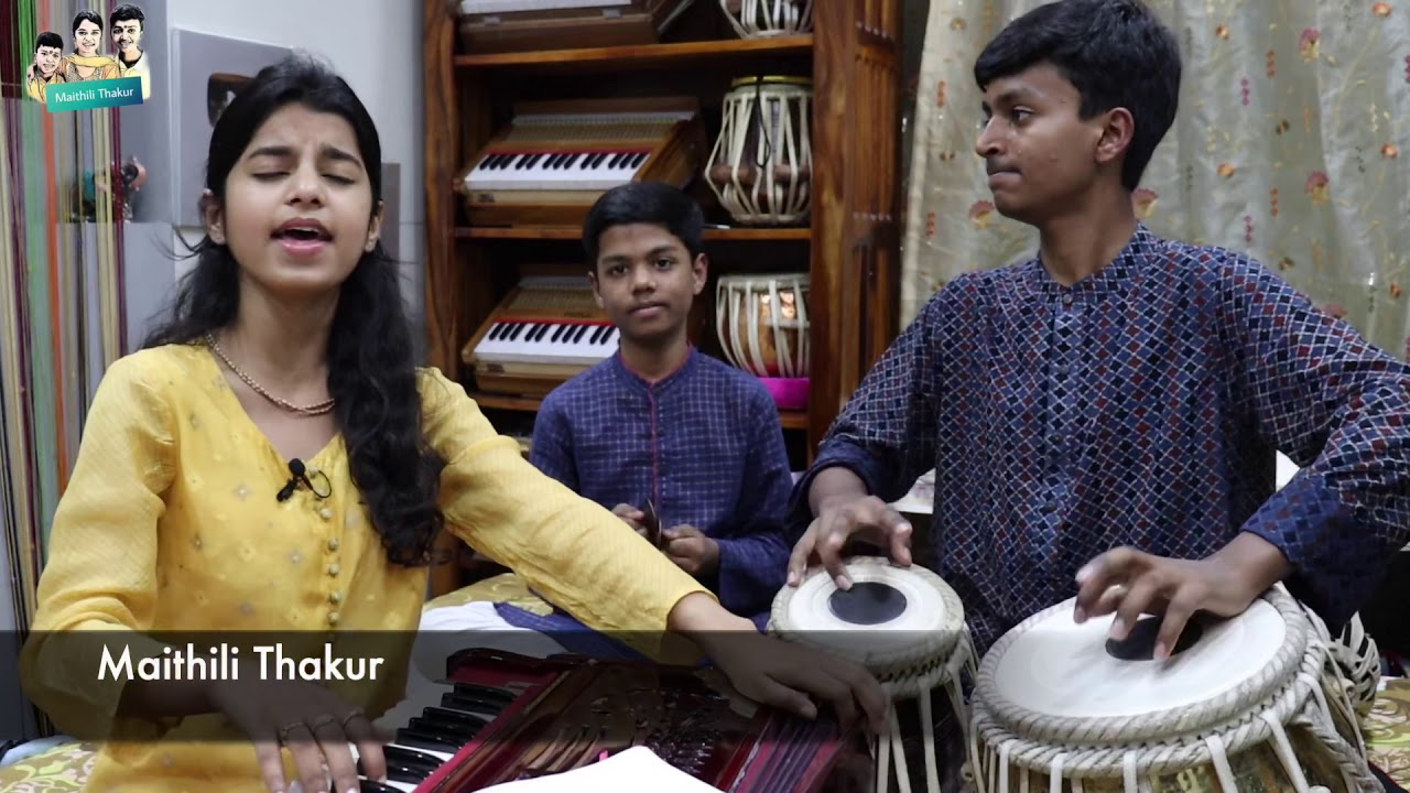 होरी आयी रे पिया जी रे देस (राजस्थानी होली) Maithili Thakur, Rishav Thakur, Ayachi Thakur