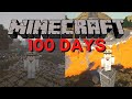 I Survived 100 Days in Hardcore Minecraft in a Zombie Apocalypse | Forge Labs |