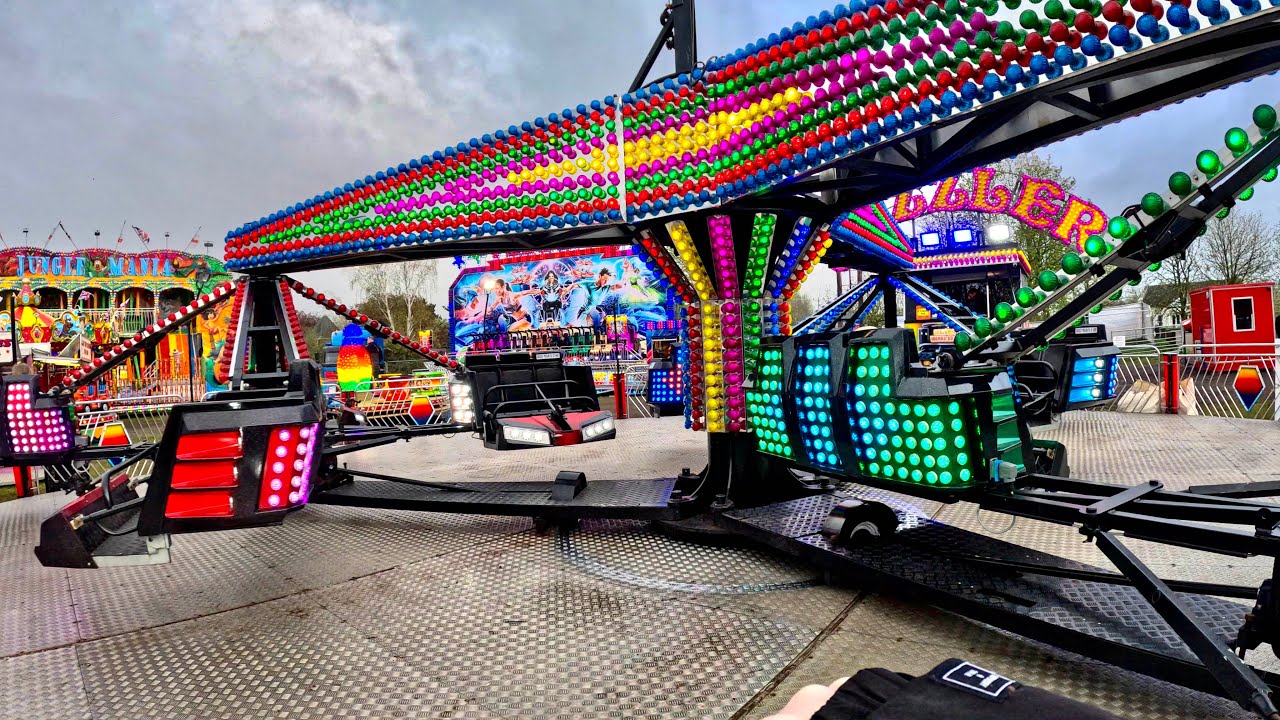 Tom Smith - Sizzler - Aylesbury Easter Funfair 2024 (Onride)